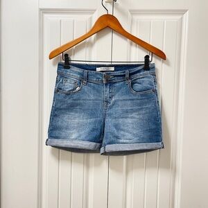 Bluenotes High-Rise Blue Denim Jean Shorts - Size 27
